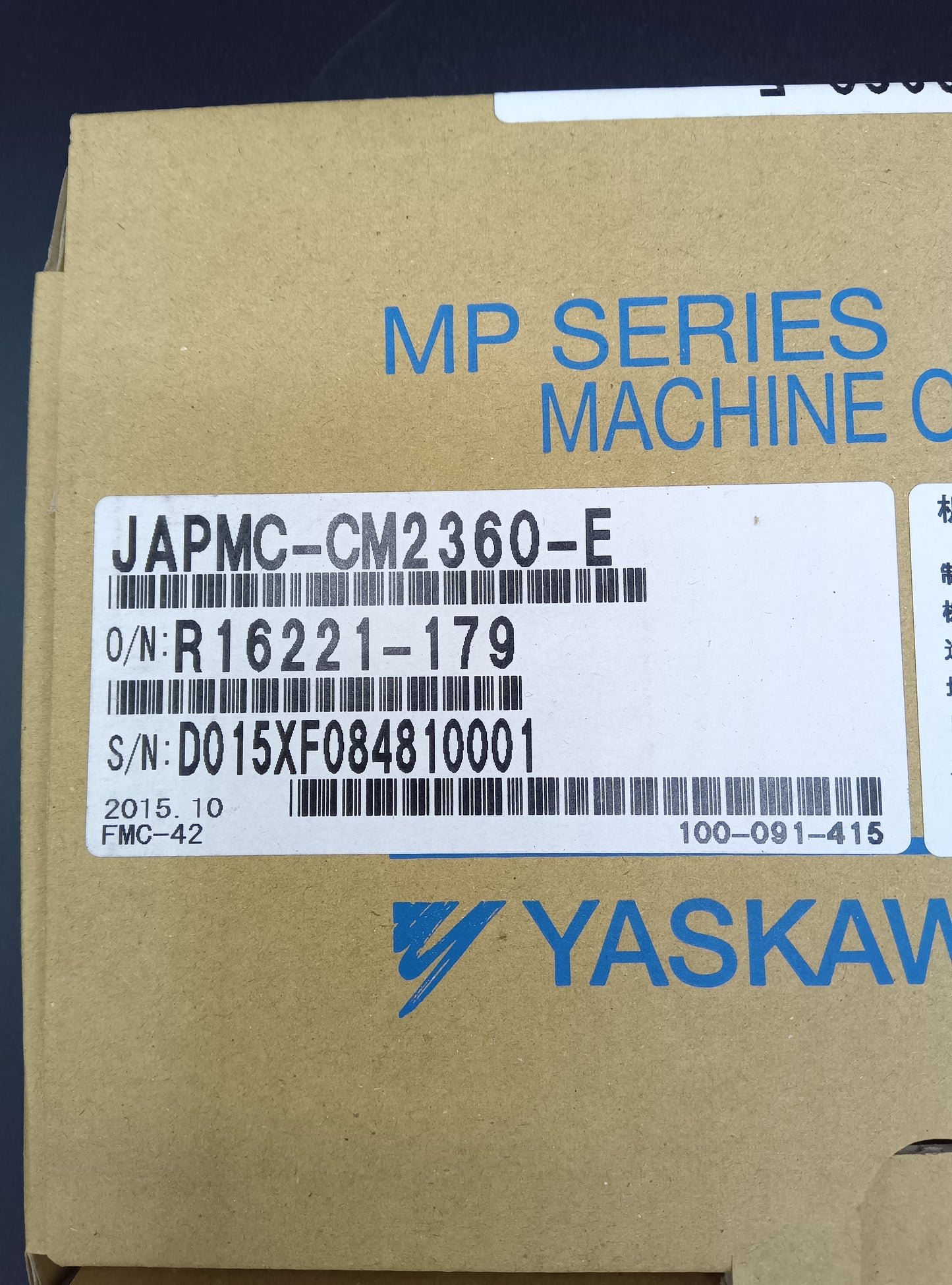 安川電機  JAPMC-CM2360-E カウンターモジュール YASKAWA