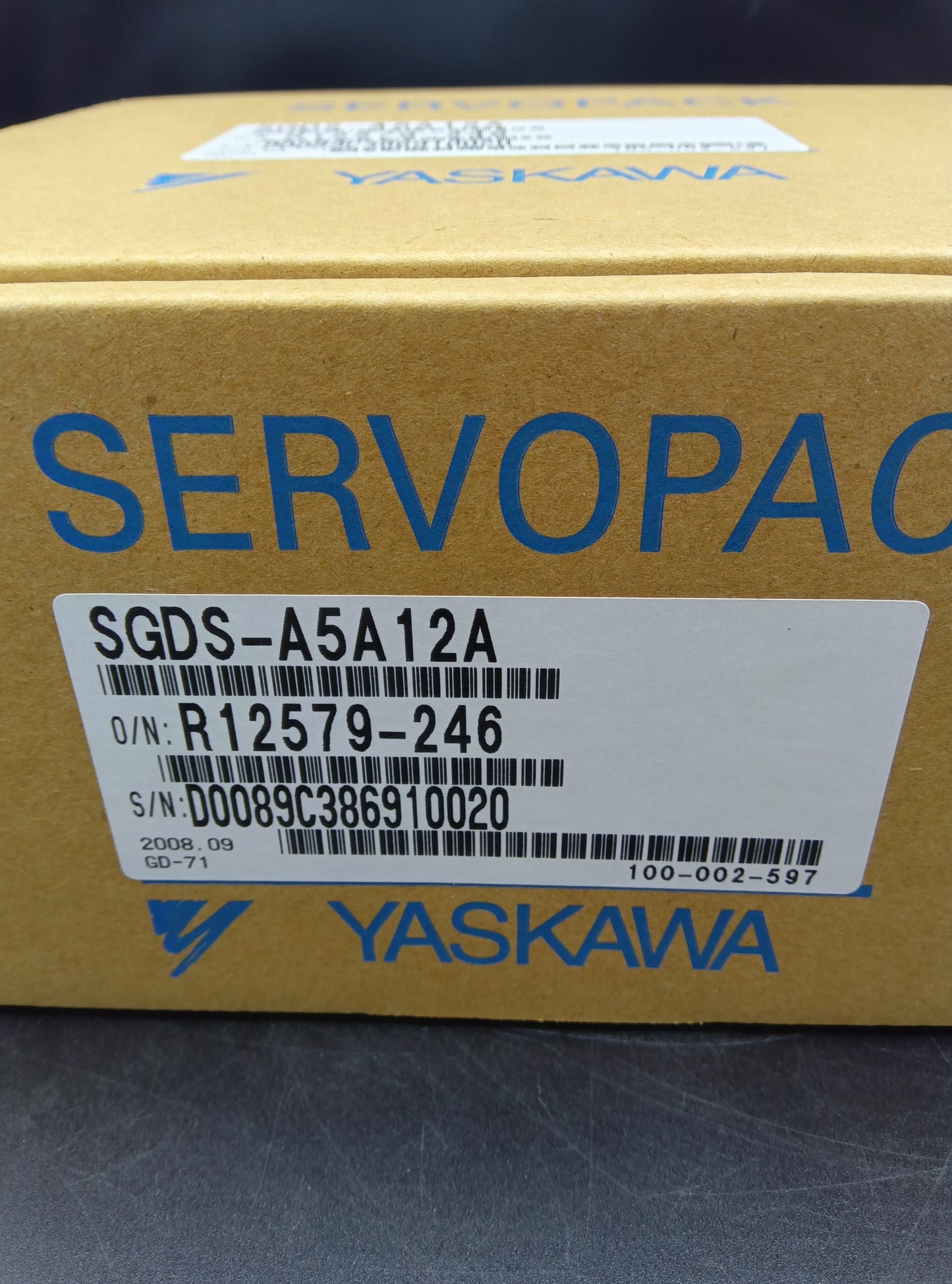 安川電機 SGDS-A5A12A サーボパック YASKAWA