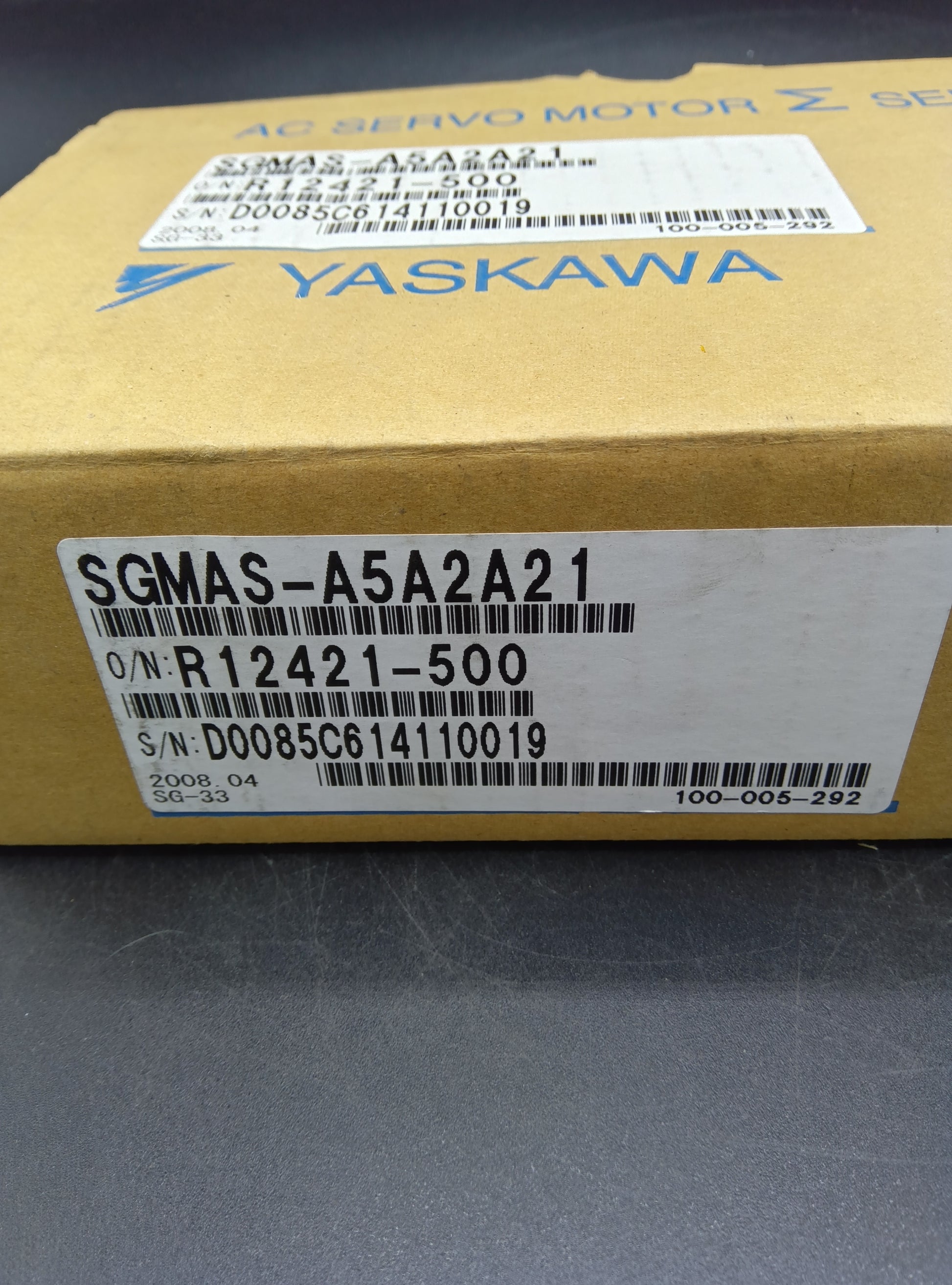 安川電機 SGMAS-A5A2A21 サーボモータ YASKAWA | 八雲機械工具
