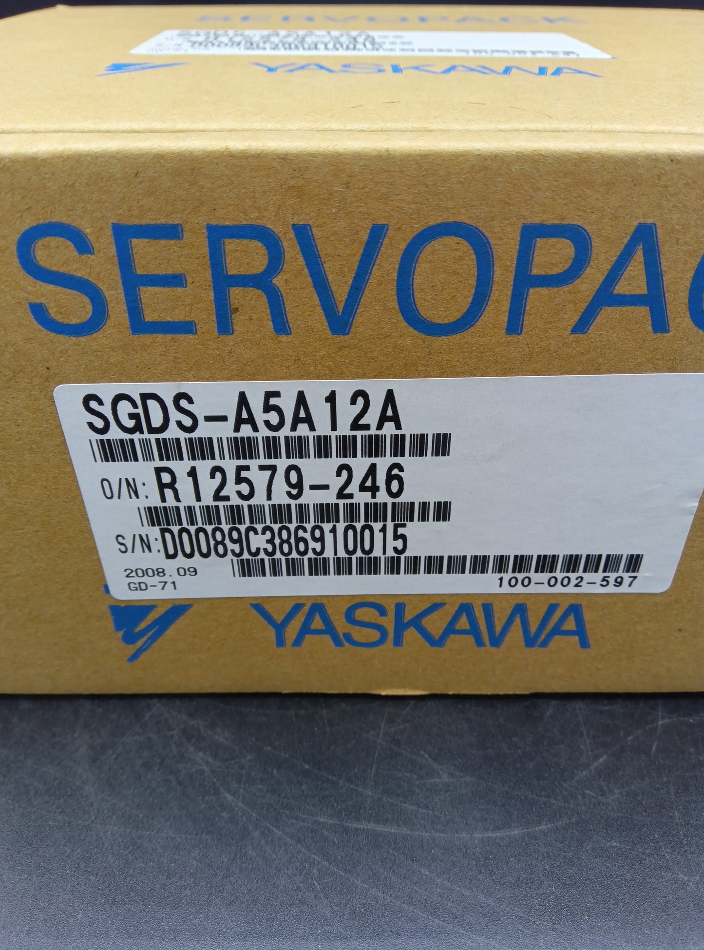 安川電機 SGDS-A5A12A サーボパック YASKAWA | 八雲機械工具