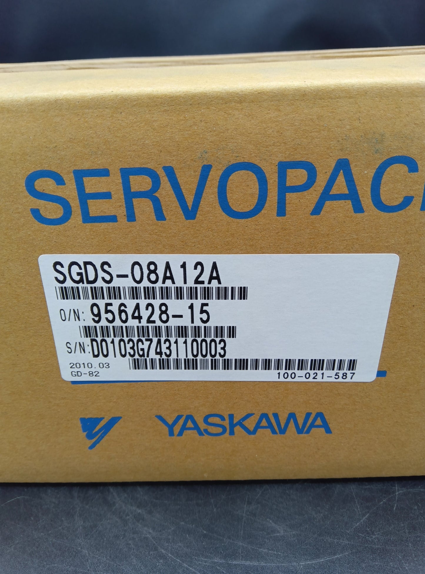 安川電機 SGDS-08A12A サーボパック AC電源入力 YASKAWA | 八雲機械工具