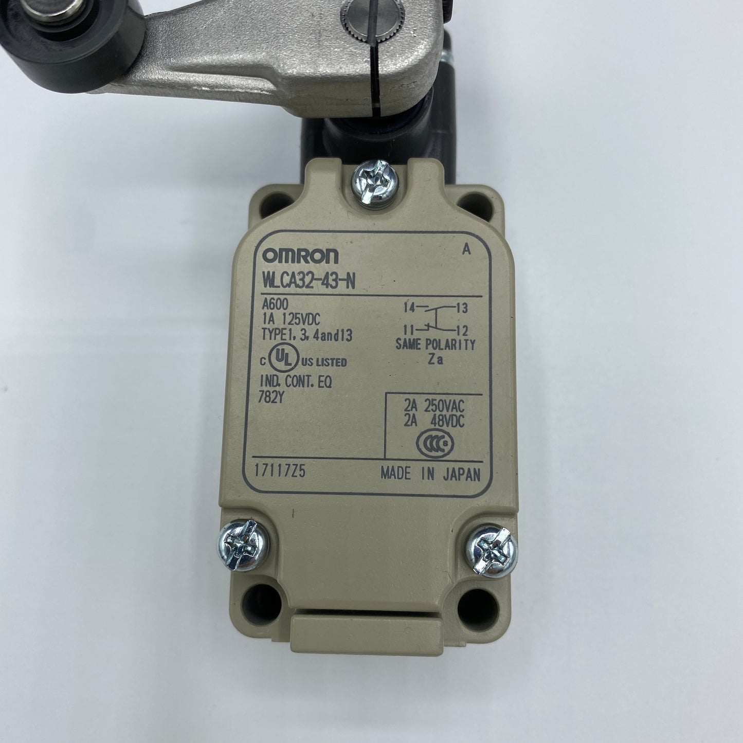OMRON WLCA32-43-N Two-circuit limit switch